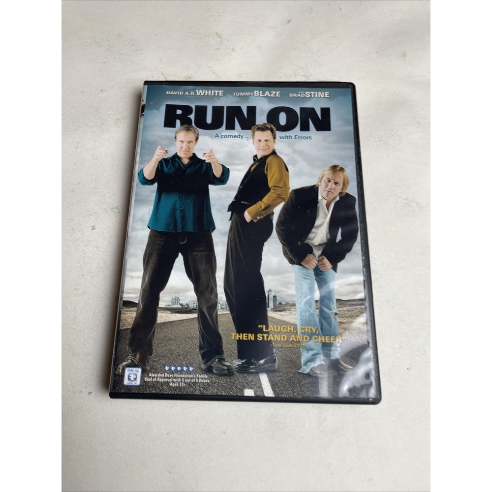 RUN ON - Christian Comedy DVD - David A. R. White, Tommy Blaze, Brad Stine